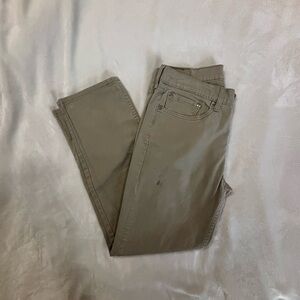 Levi's Beige 514 Straight Jeans
